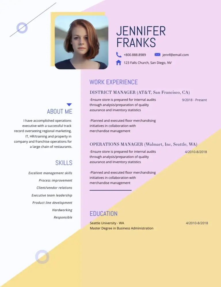 77 Free Creative Resume Templates to Download in 2020