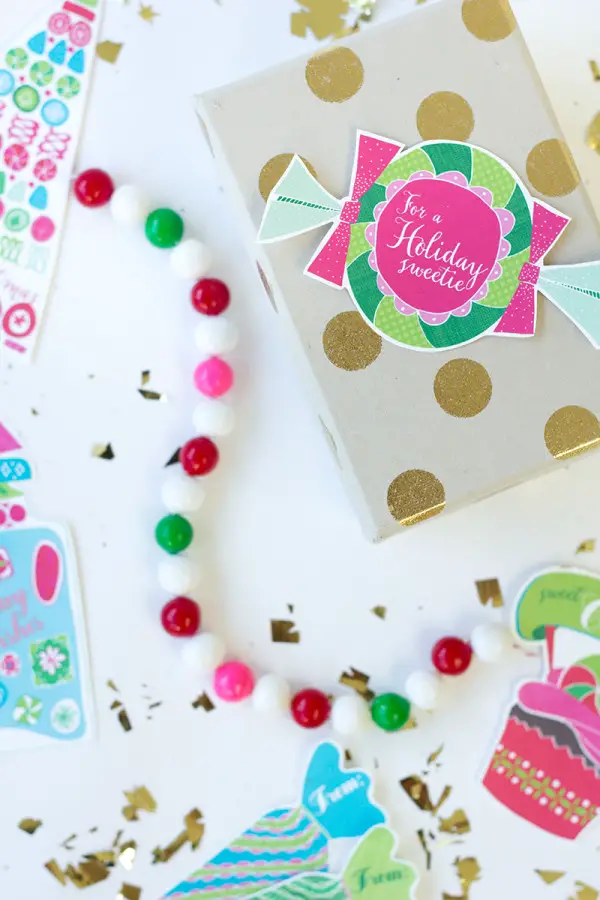 Free Printable Holiday Sweets Gift Tags3