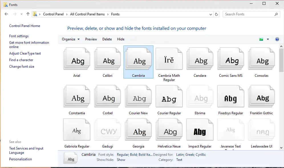 photoshop how to download fonts