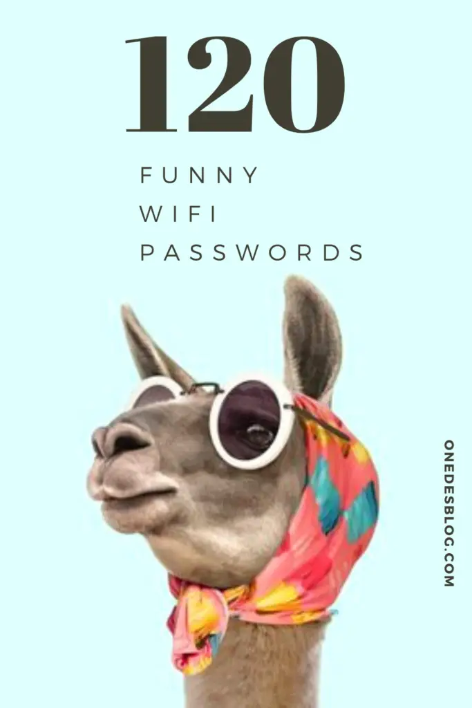 120+ Clever Funny Wifi Passwords & Wifi Names - Onedesblog