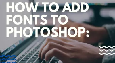 how to install fonts photoshop