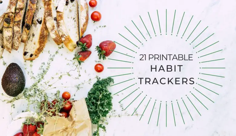 printable habit trackers cover 2