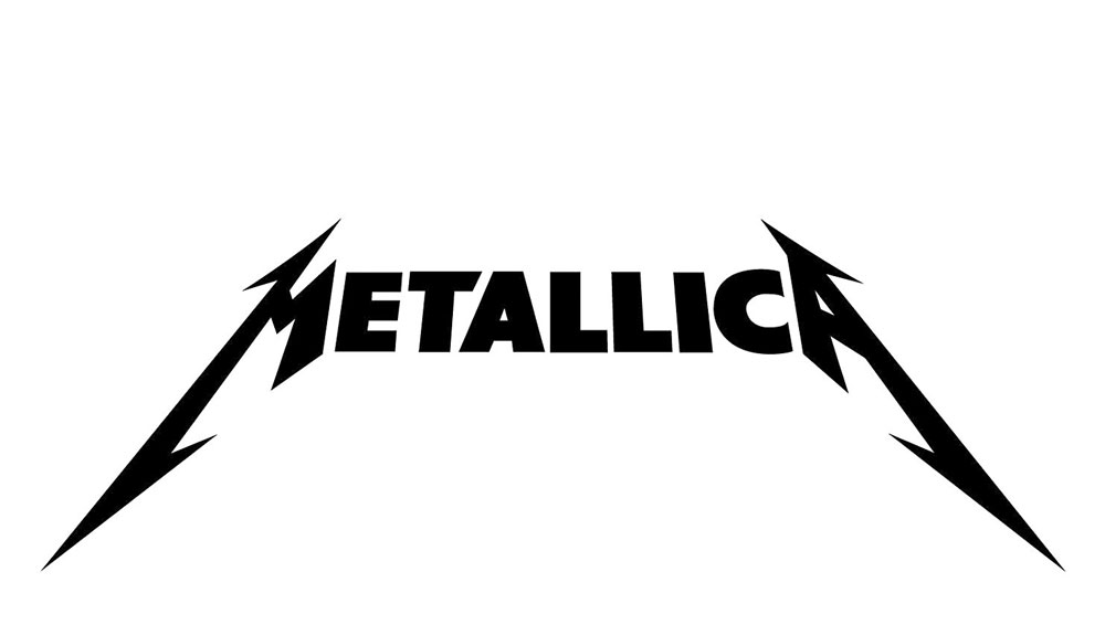 metallica logo font download