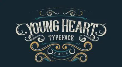43 Young Heart Typeface