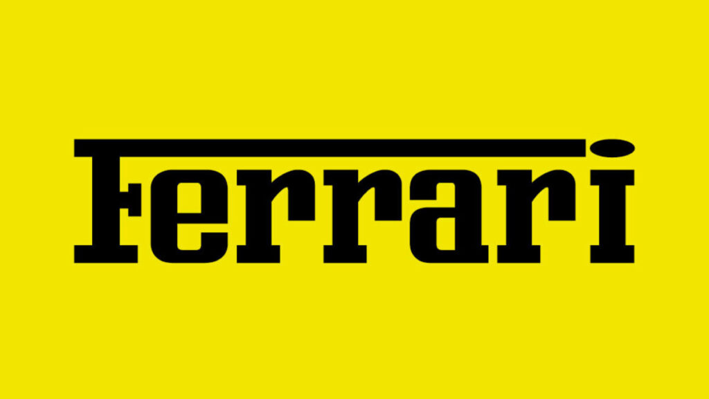 ferrari logo font free download