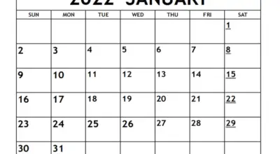 printable 2022 january calendar free printable calendar com original