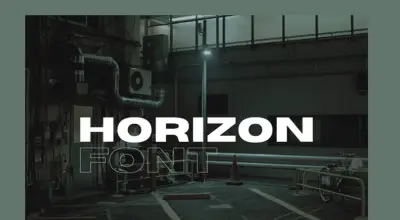 Horizon Font 1