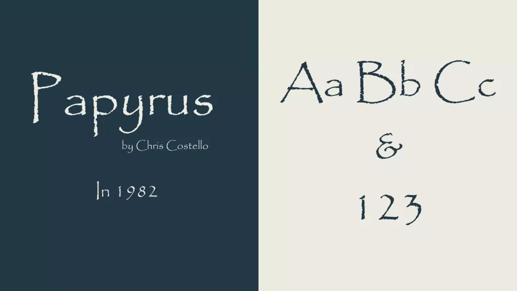 Papyrus Font Download Free