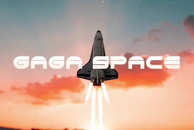 gaga space tecno font