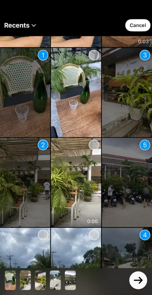 How to Add Multiple Photos to Instagram stories