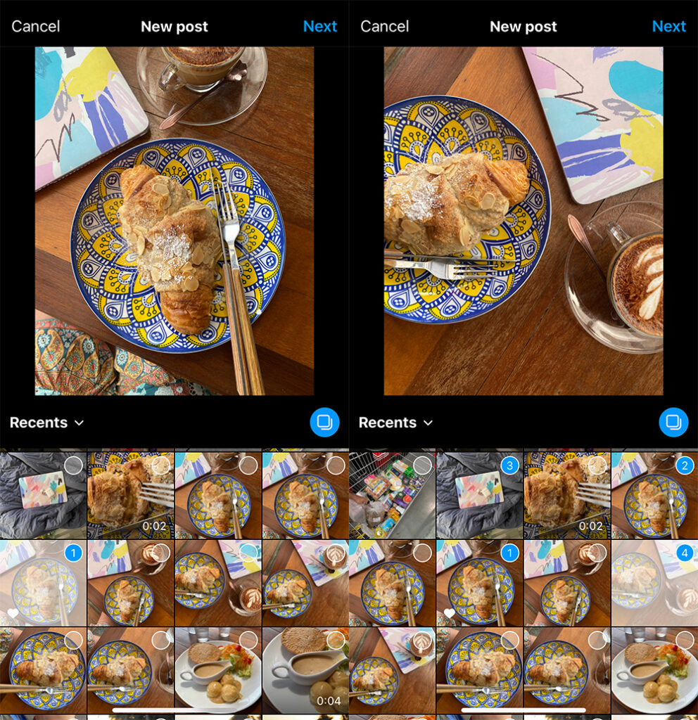 How to Add Multiple Photos to Instagram Post