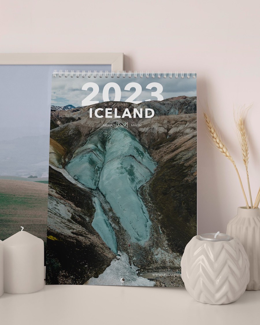iceland calendar 2023 a3 1