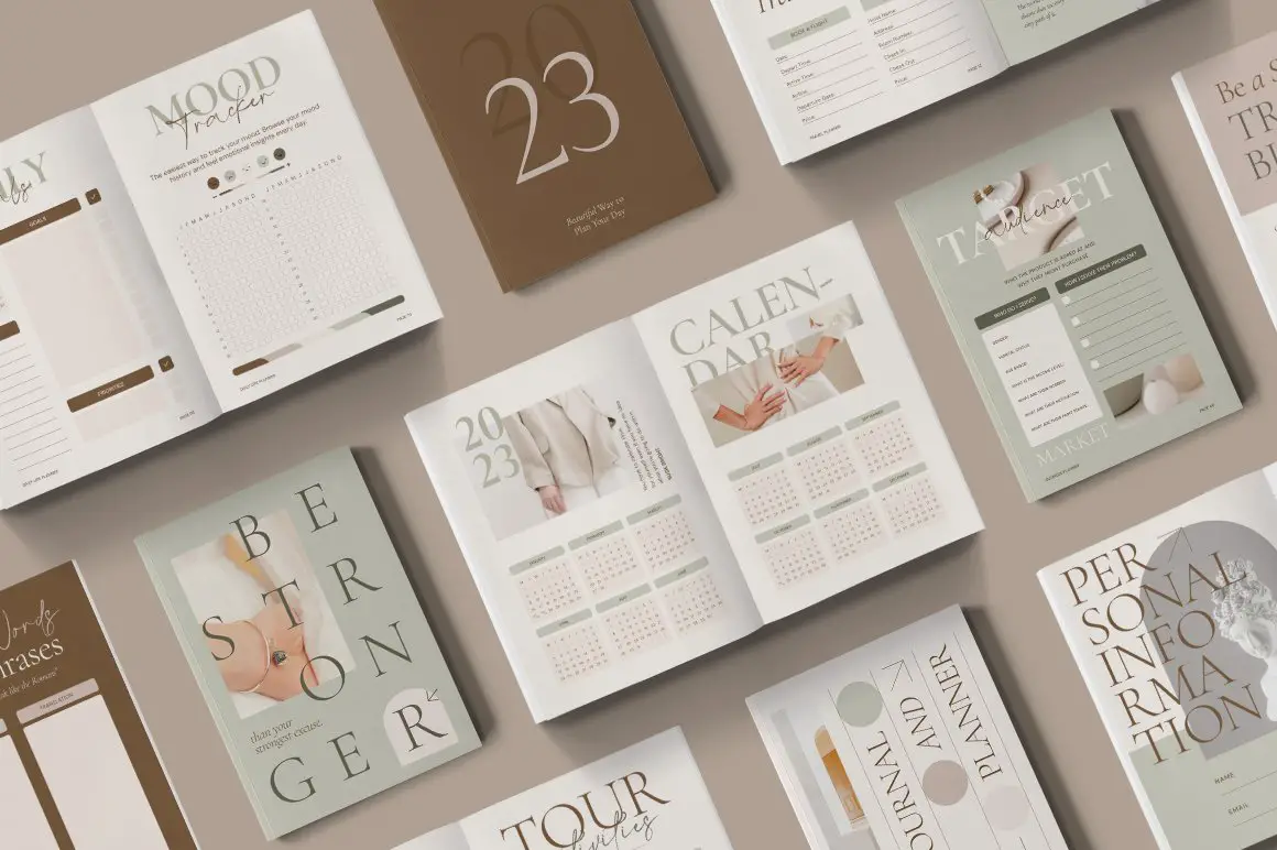 planner calendar canva 2023