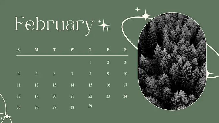 free february calendars 2024